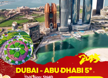 TRẢI NGHIỆM TOUR VIP 5 SAO- DUBAI – ABU DHABI